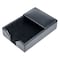 Dacasso Black Bonded Leather 4" x 6" Memo Holder AG-1409 - alternate 1